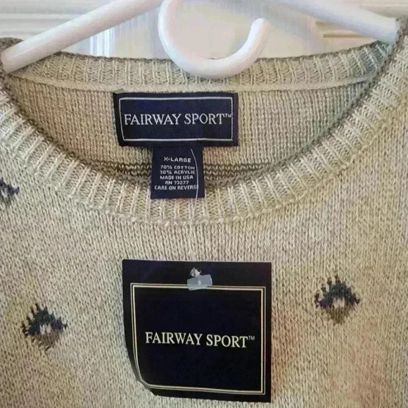 NWT Fairway Sport Mens Sweater - Picture 4 of 4